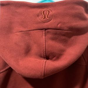 Lululemon Oversized Half zip scuba hoodie